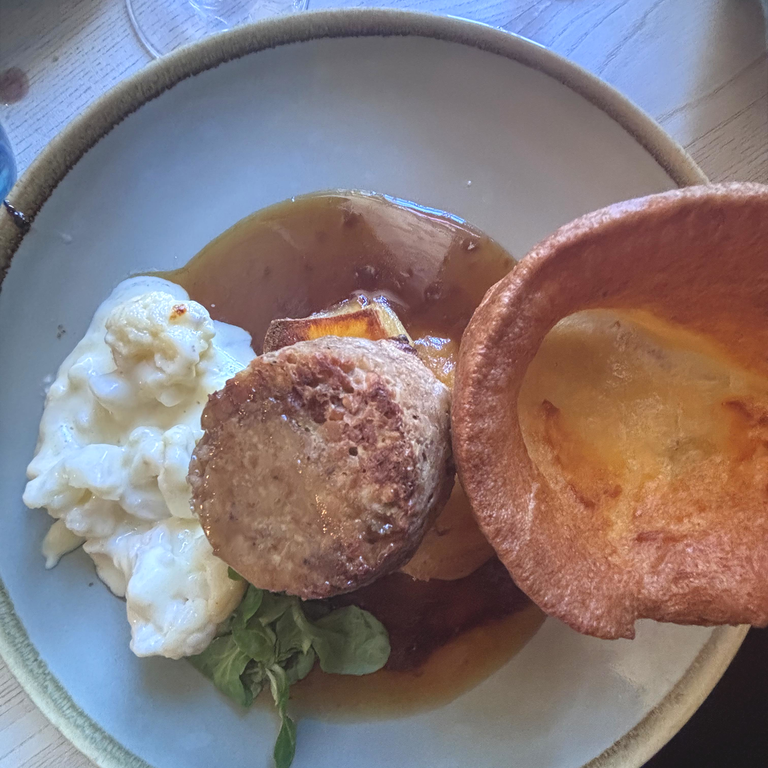 Vegan roast at The Cat and Custard Pot